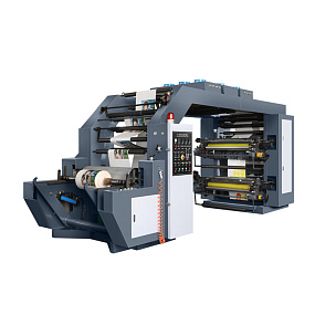 Четырехцветная флексопечатная машина YT-600